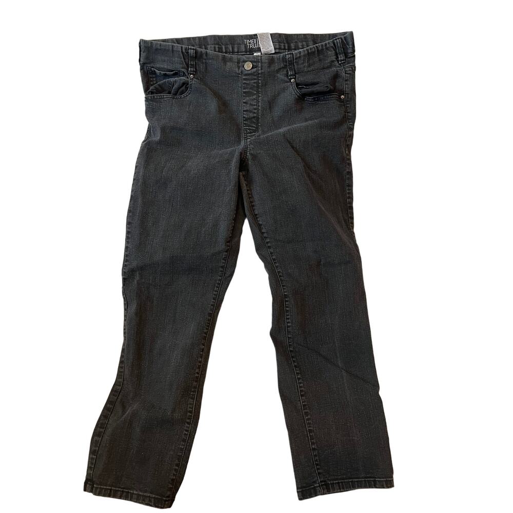 Time and True Jeans Straight Fit Womans XL 16-18